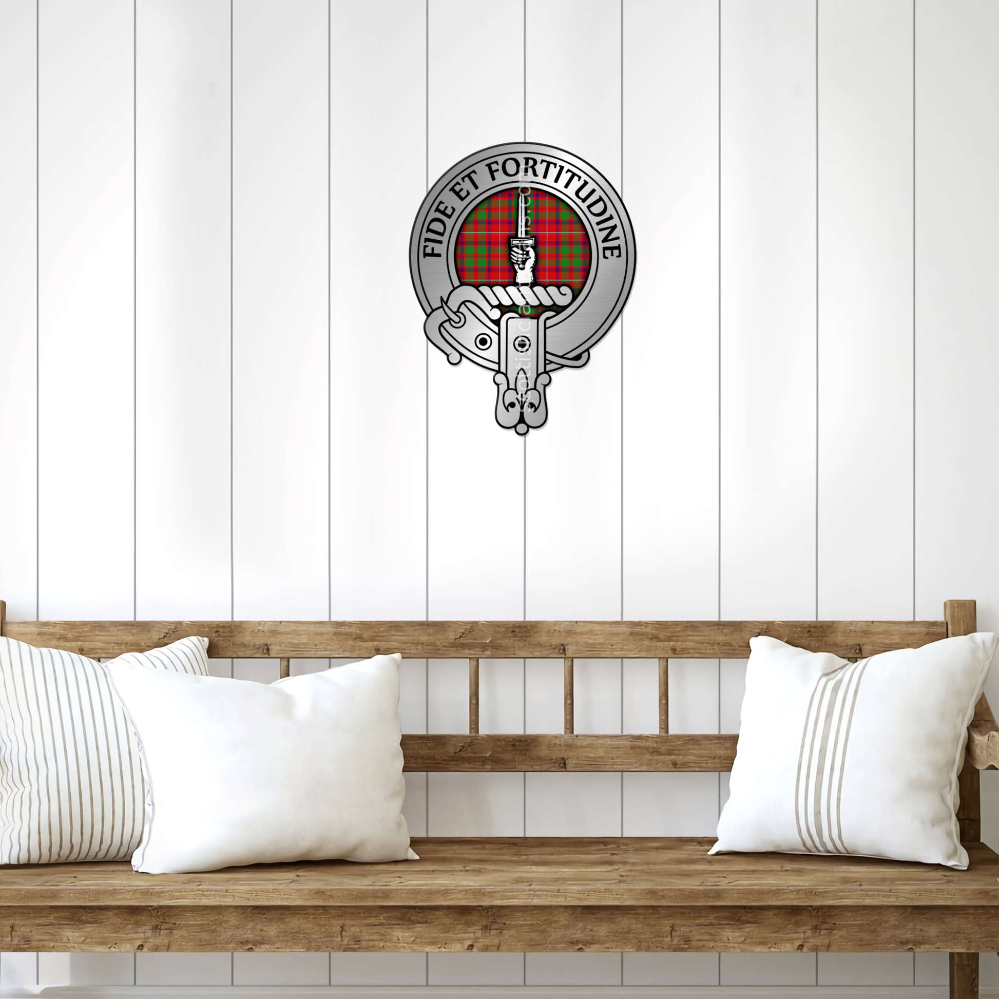Clan Shaw Crest | Metal Wall Art