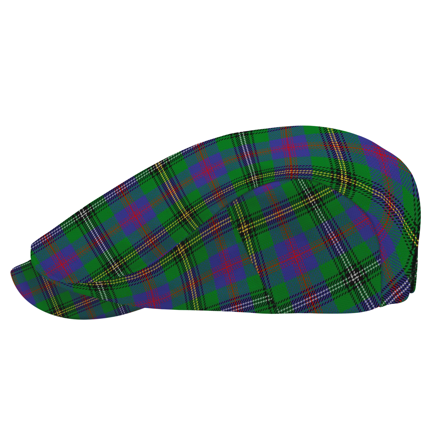 Clan Wood Tartan Flat Cap