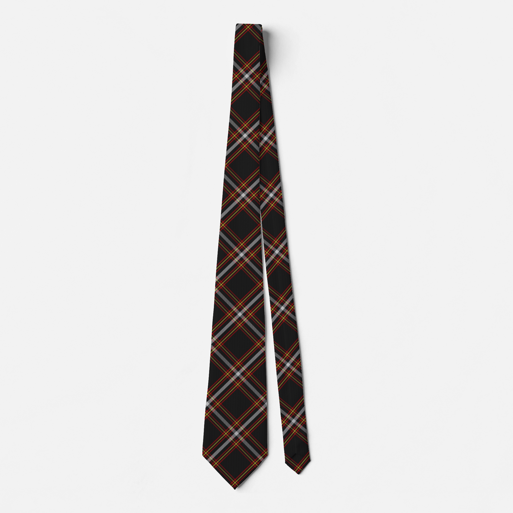 Black Country Tartan Necktie