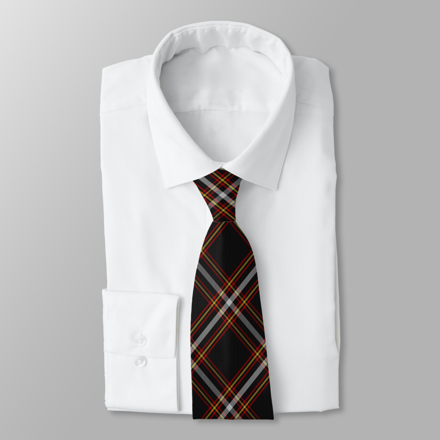 Black Country Tartan Necktie