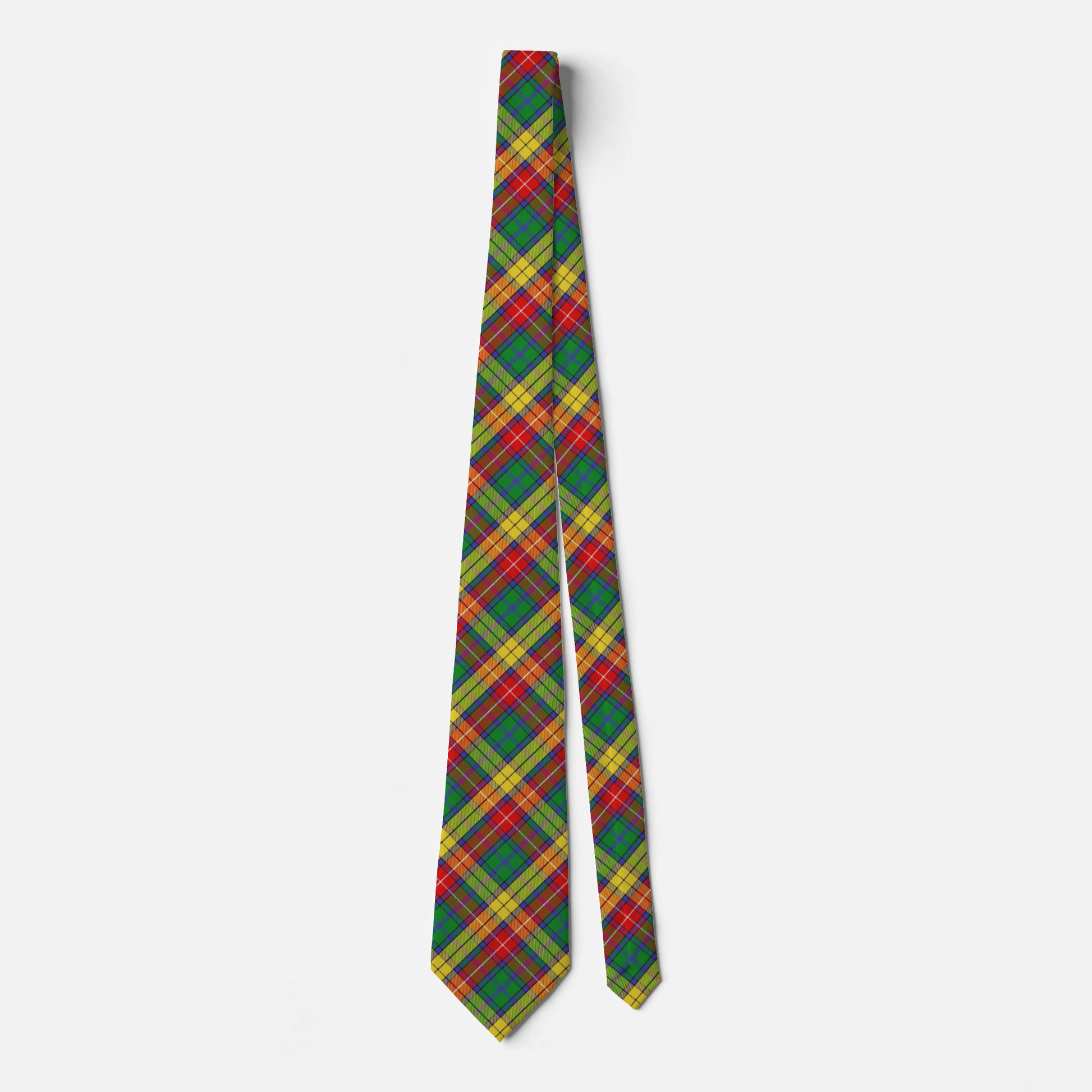 Clan Buchanan Tartan Necktie