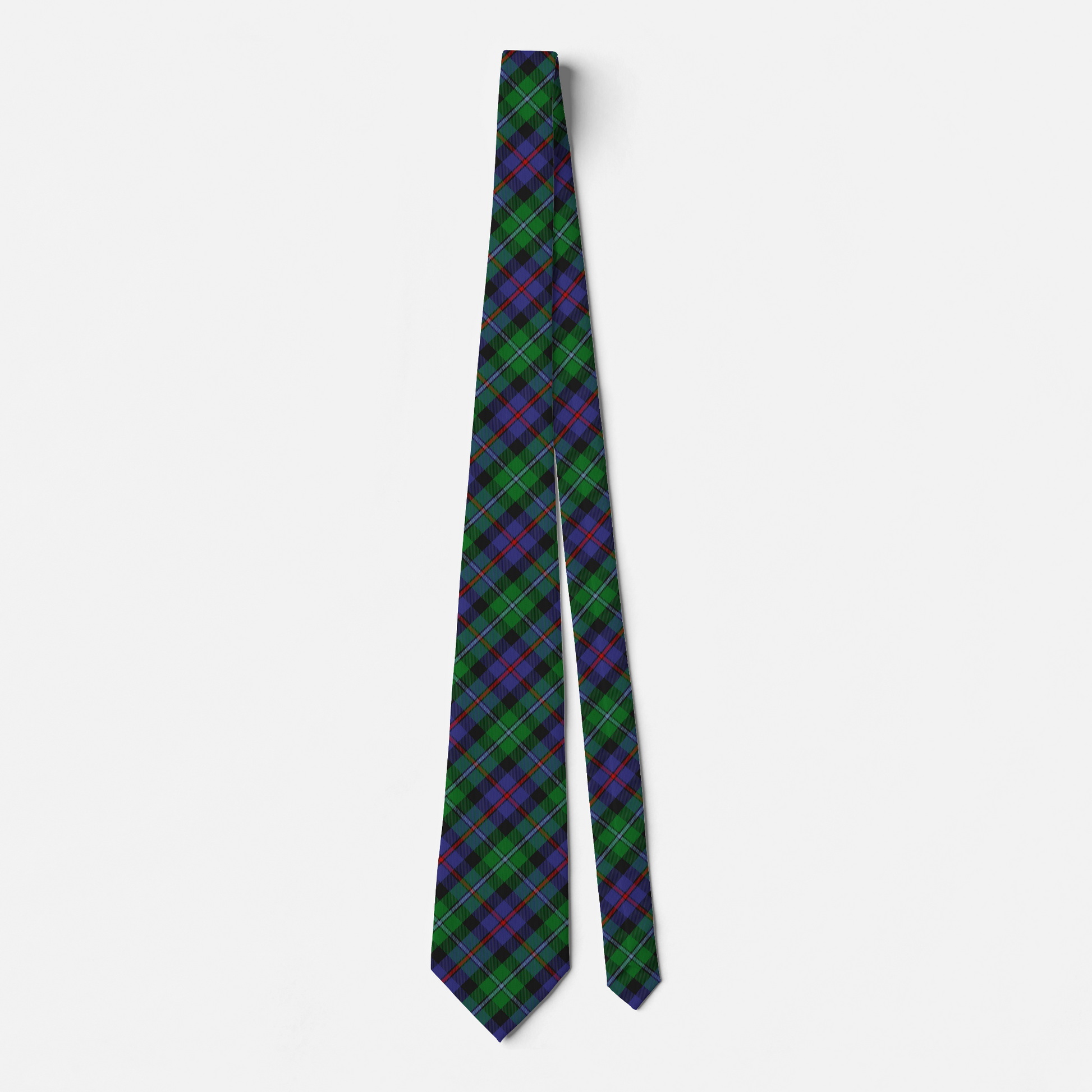 Clan Campbell of Cawdor Tartan Necktie