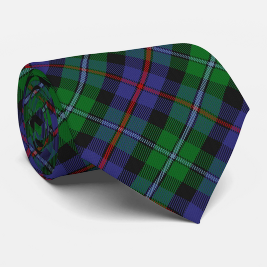 Clan Campbell of Cawdor Tartan Necktie
