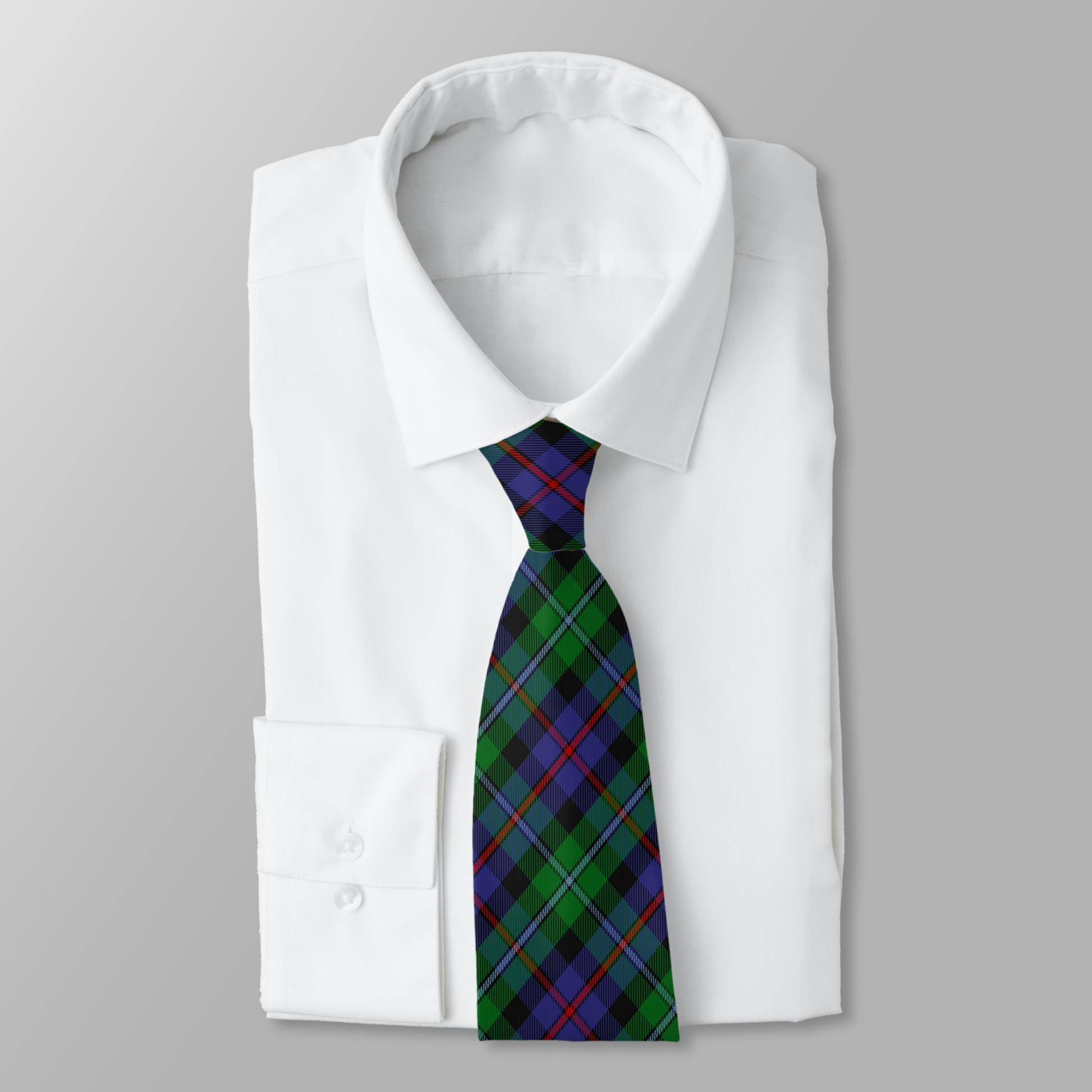 Clan Campbell of Cawdor Tartan Necktie