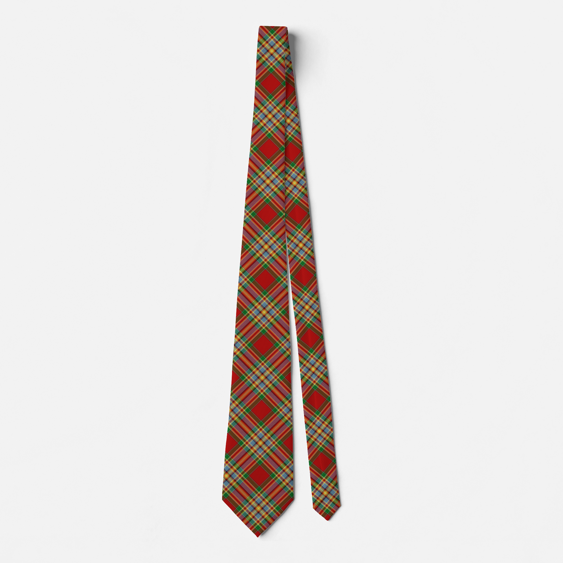 Clan Chattan Tartan Necktie