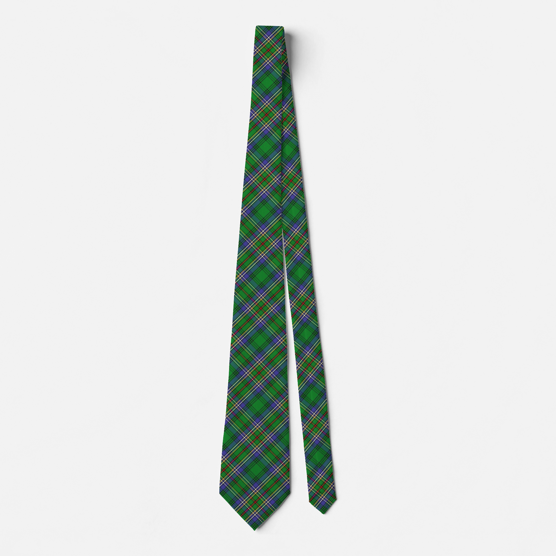Clan Cockburn Tartan Necktie