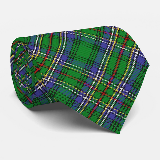 Clan Cockburn Tartan Necktie