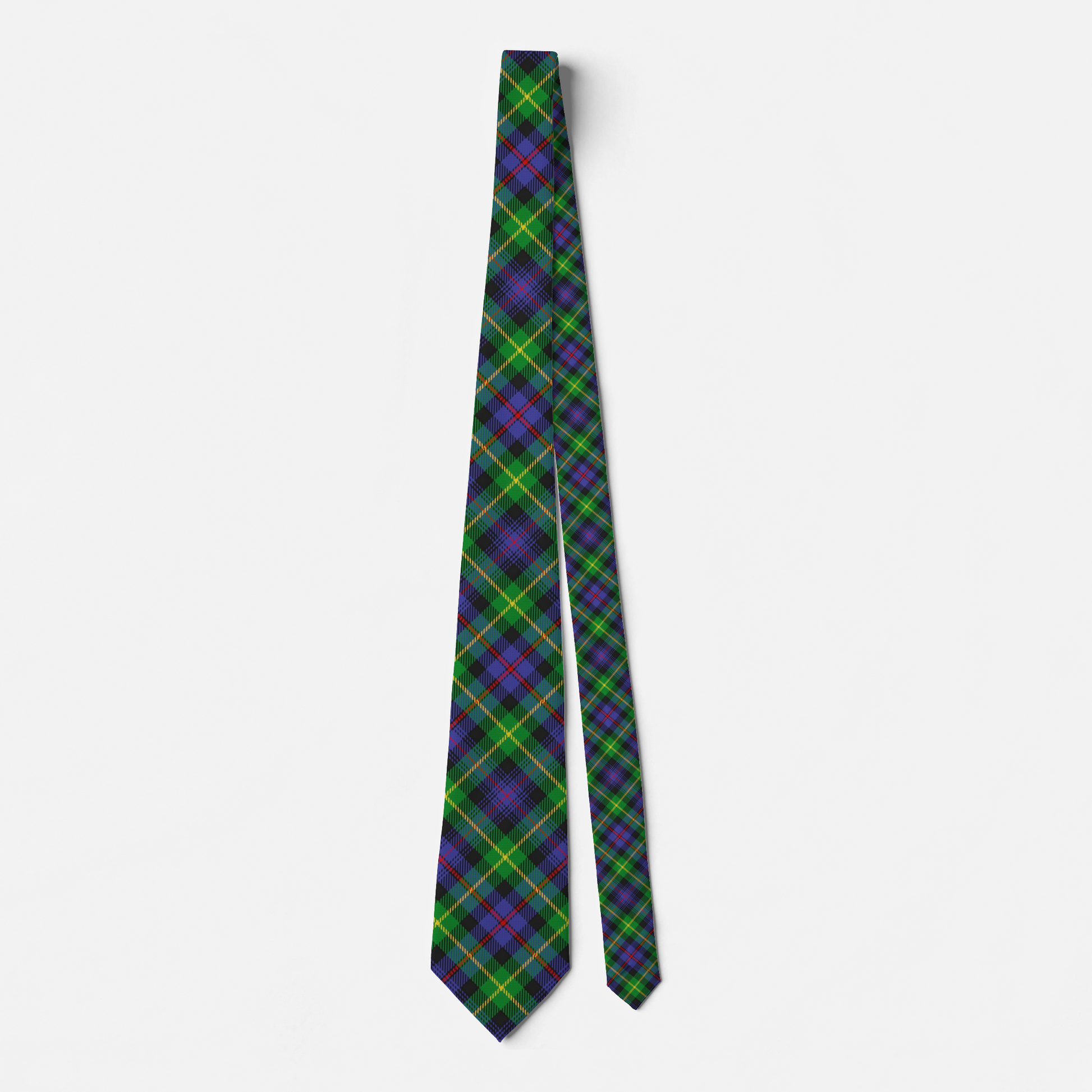 Clan Farquharson Tartan Necktie