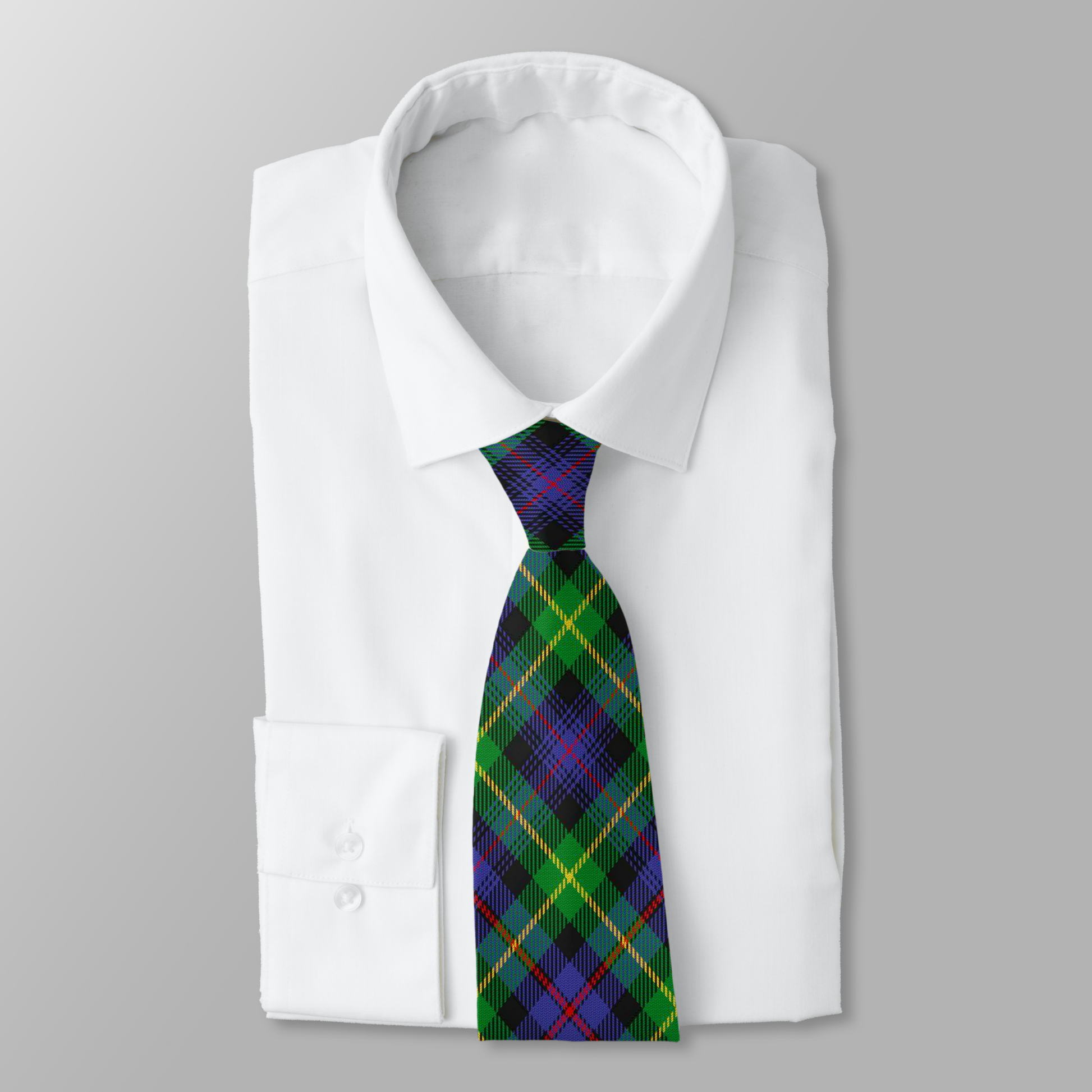 Clan Farquharson Tartan Necktie