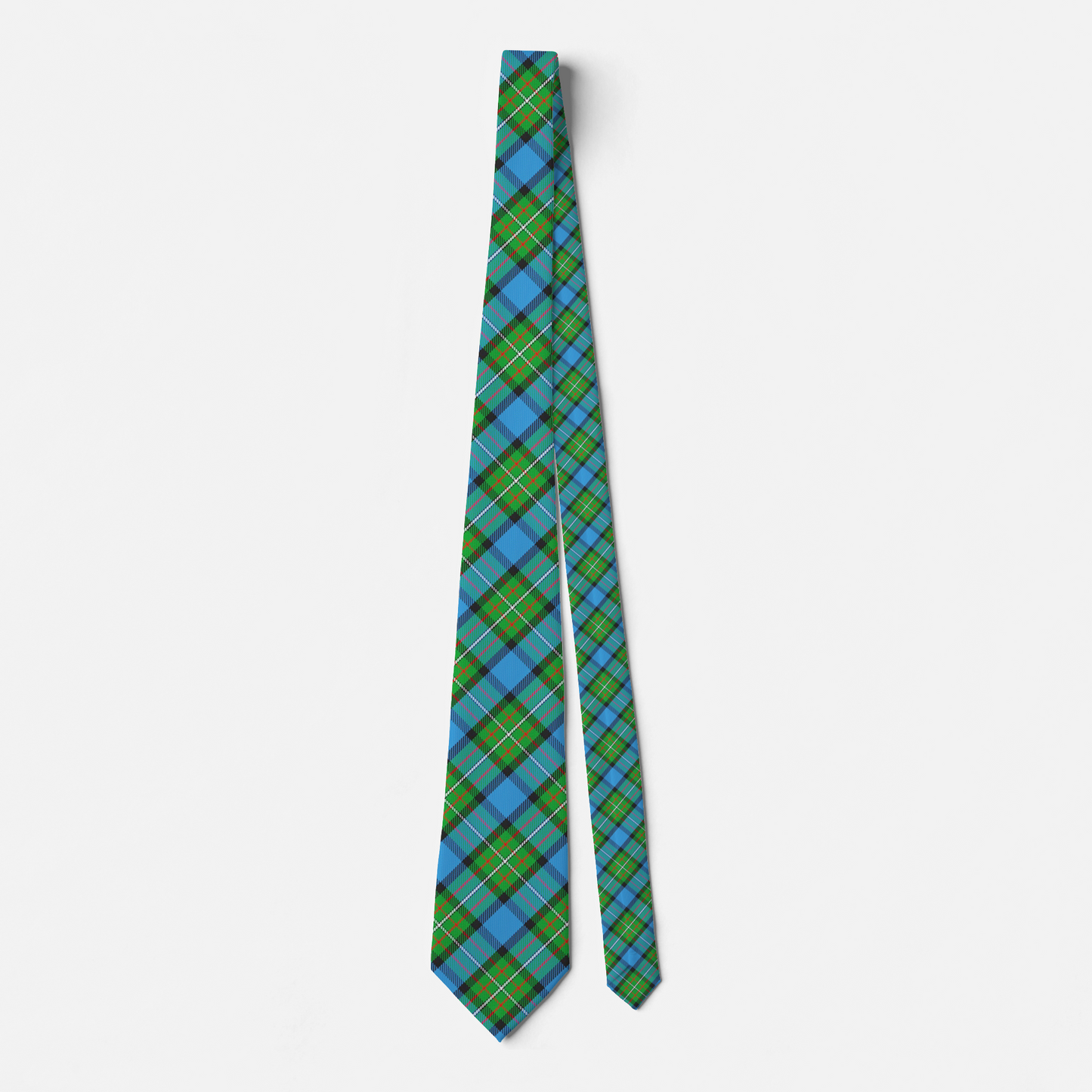 Clan Fergusson Tartan Necktie