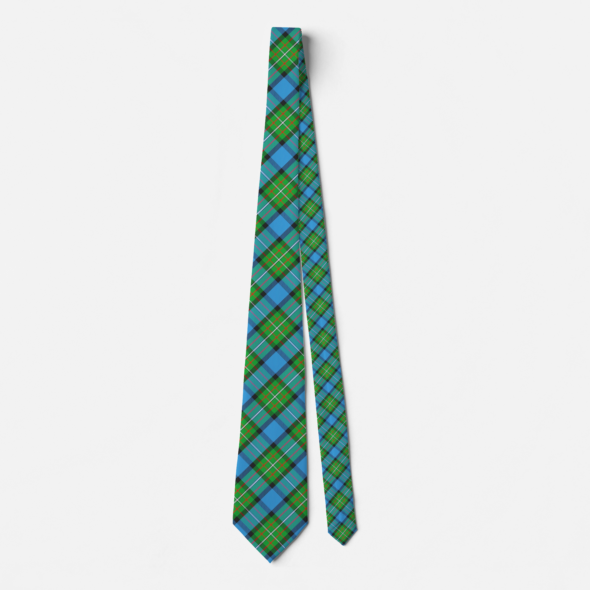 Clan Fergusson Tartan Necktie