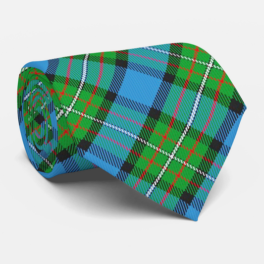Clan Fergusson Tartan Necktie