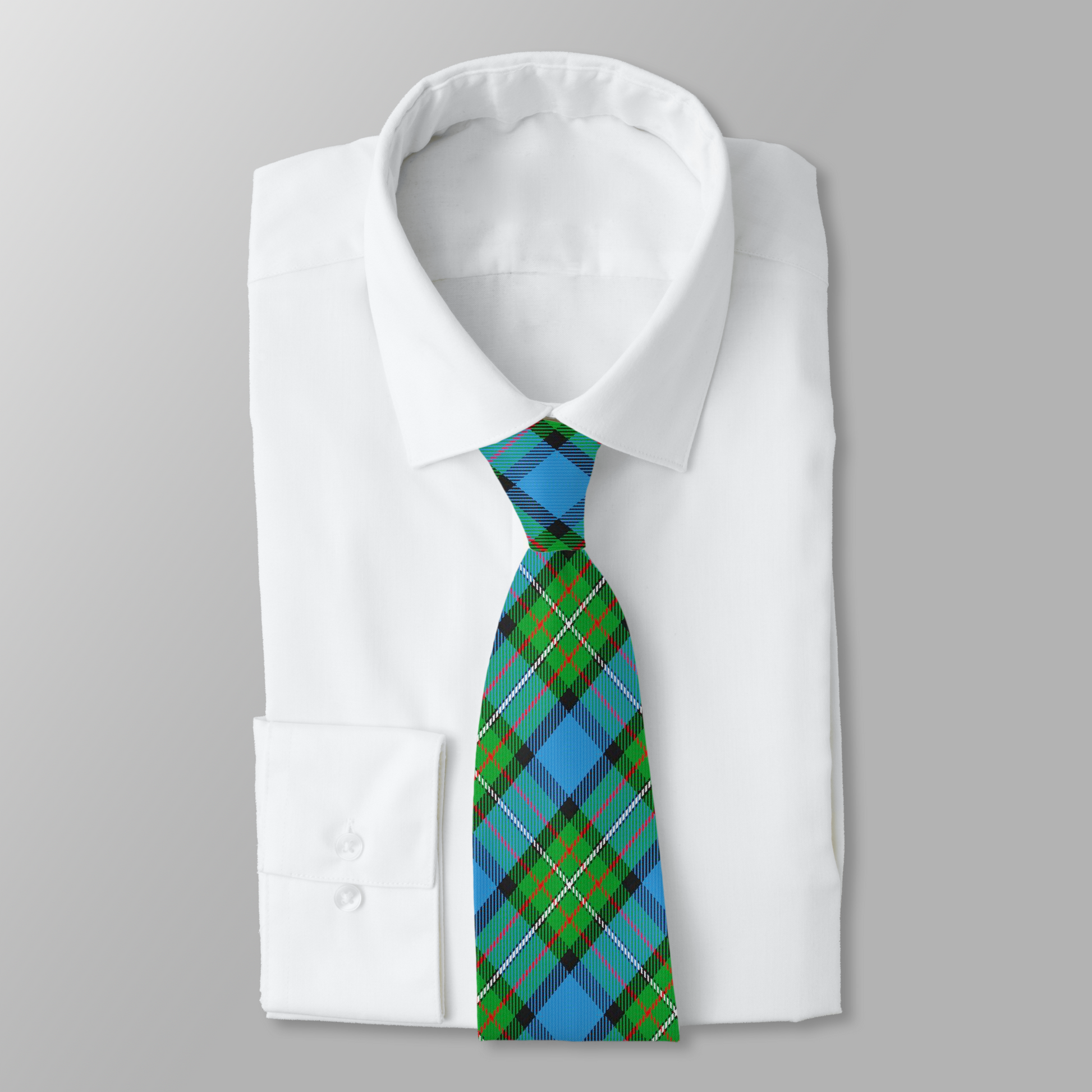 Clan Fergusson Tartan Necktie