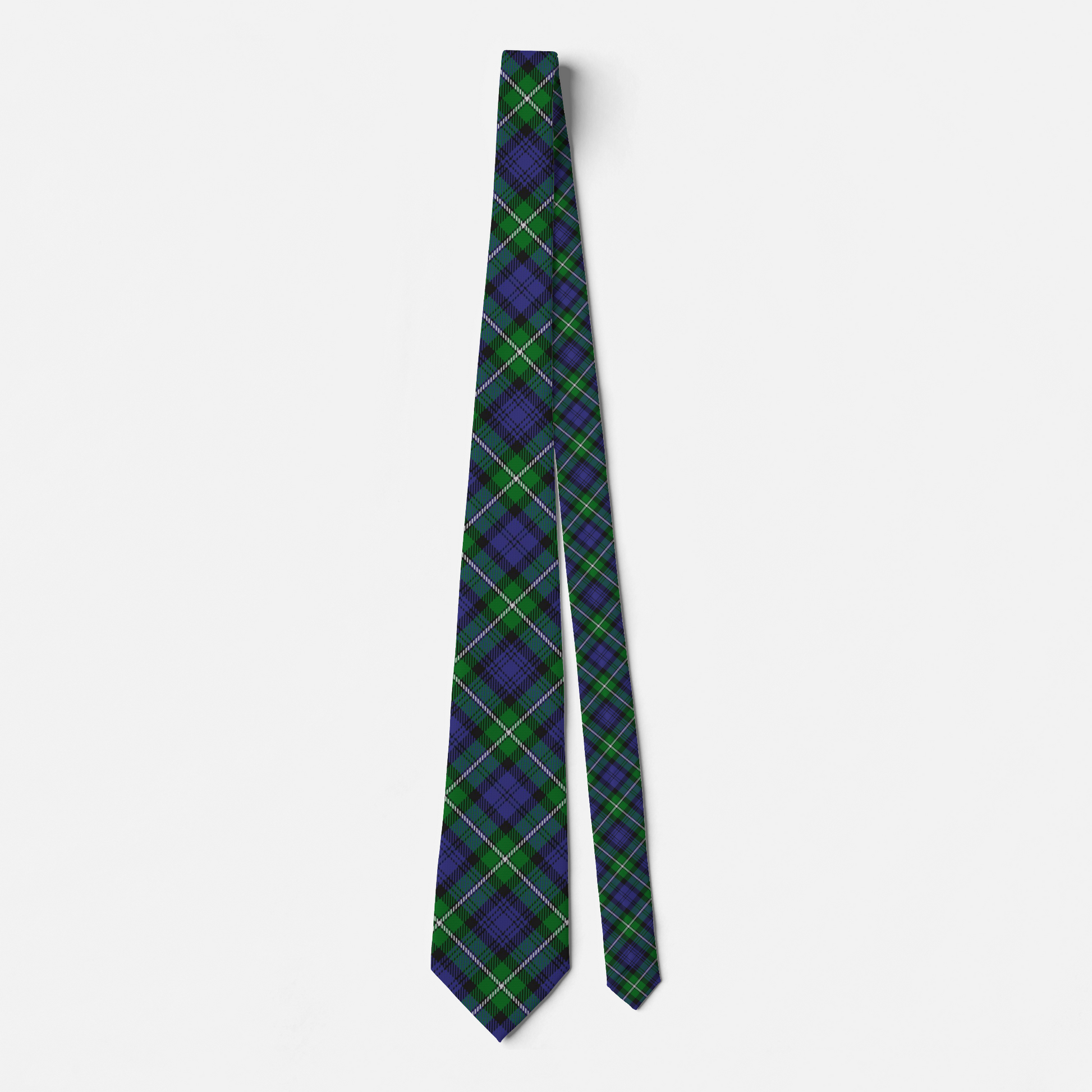 Clan Forbes Tartan Necktie