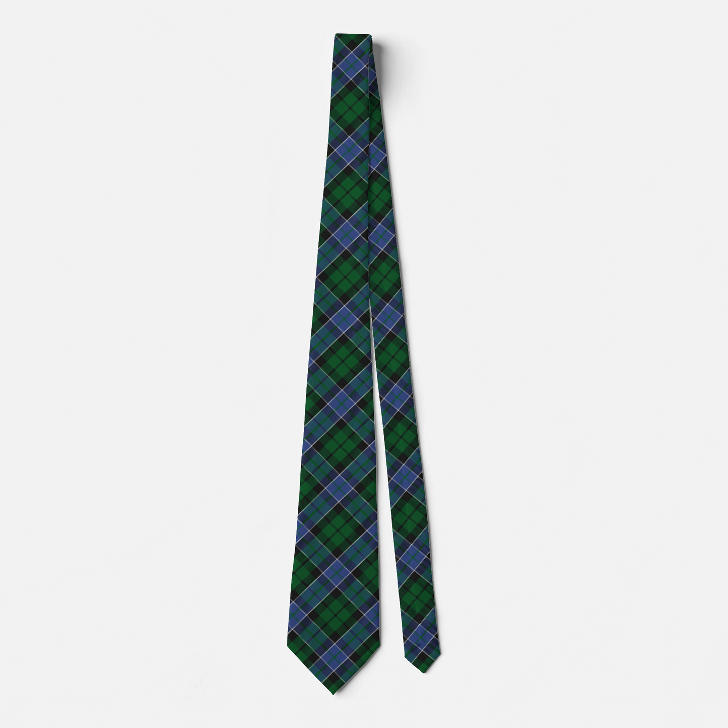 Clan Graham of Montrose Tartan Necktie