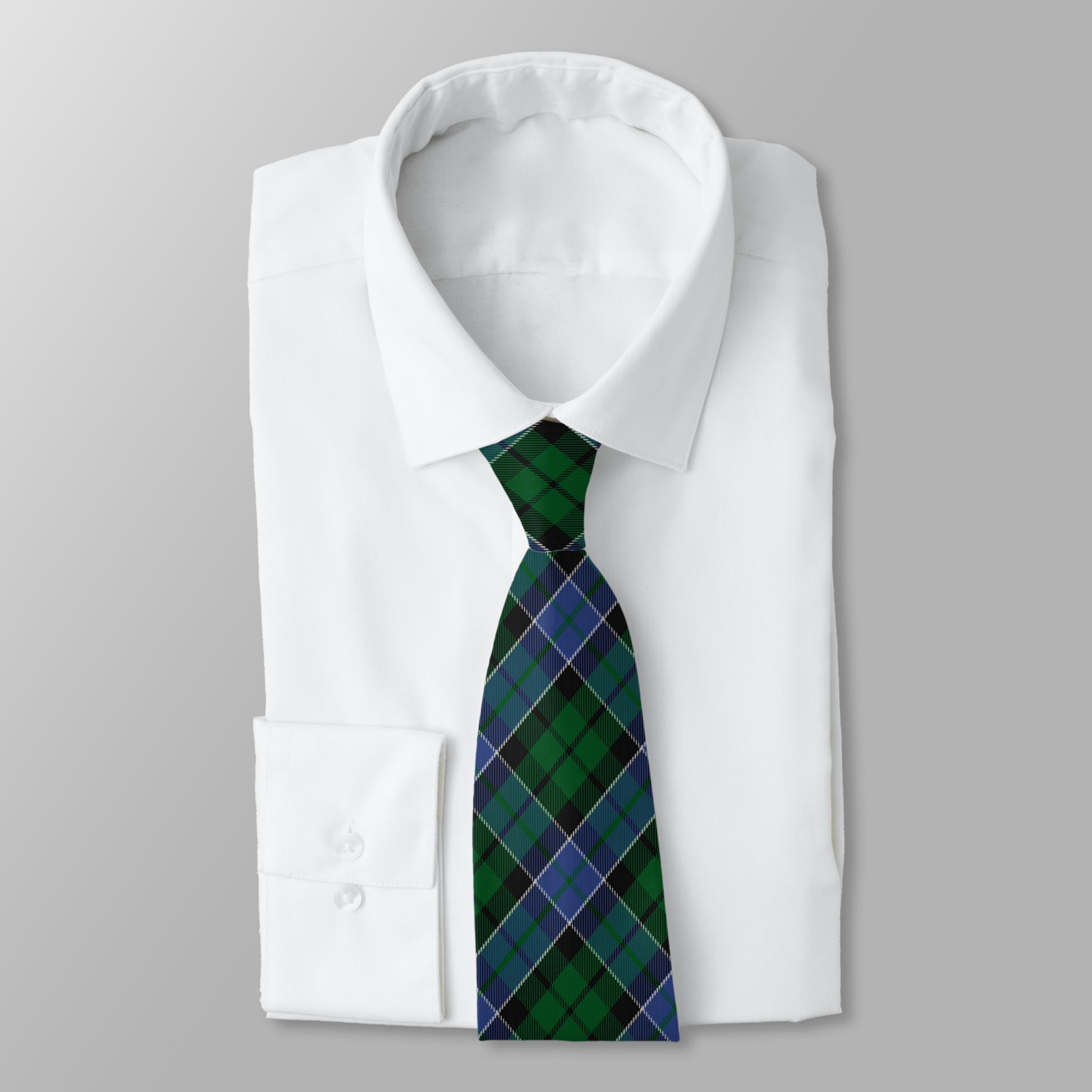 Clan Graham of Montrose Tartan Necktie