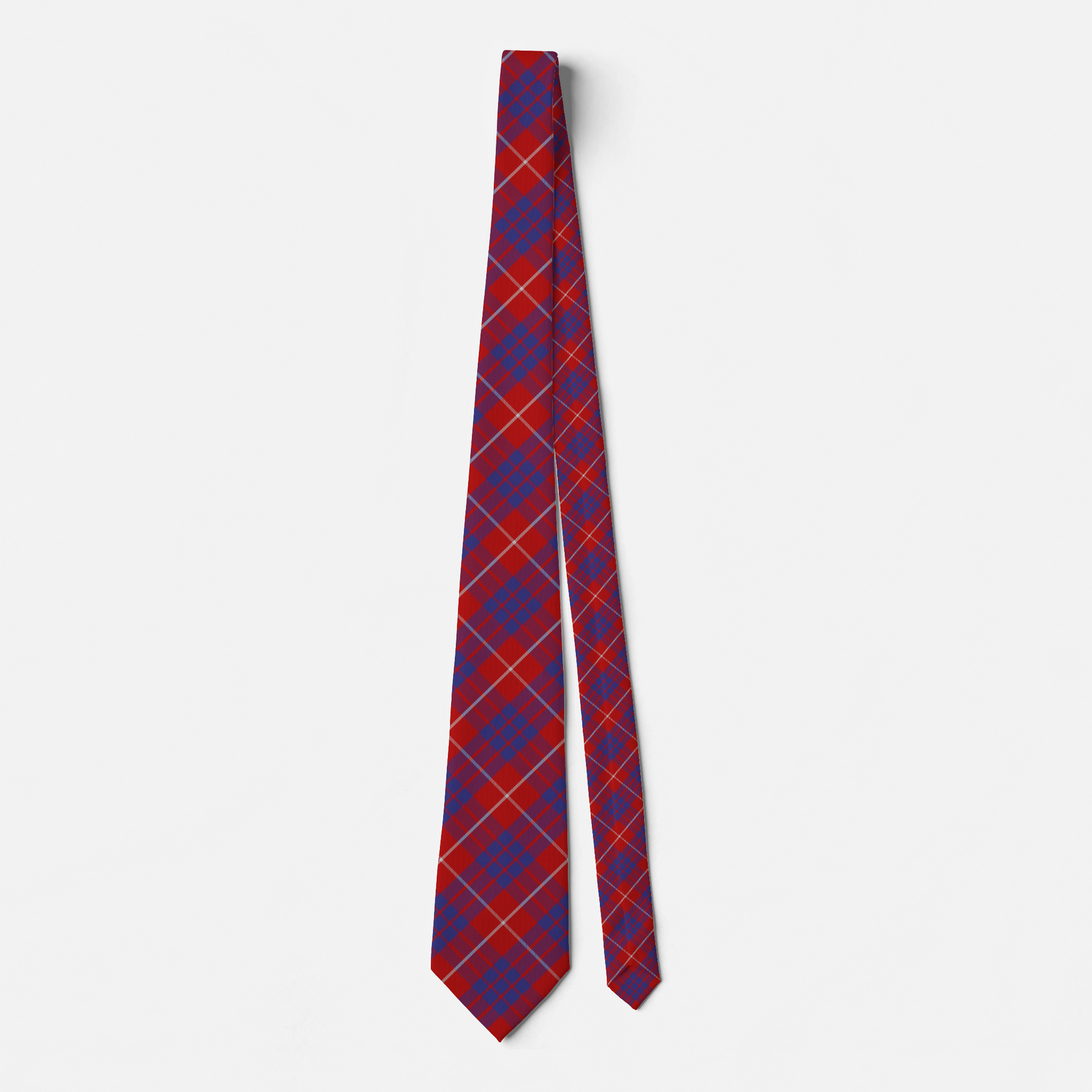 Clan Hamilton Tartan Necktie