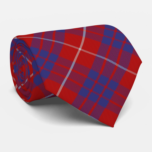 Clan Hamilton Tartan Necktie
