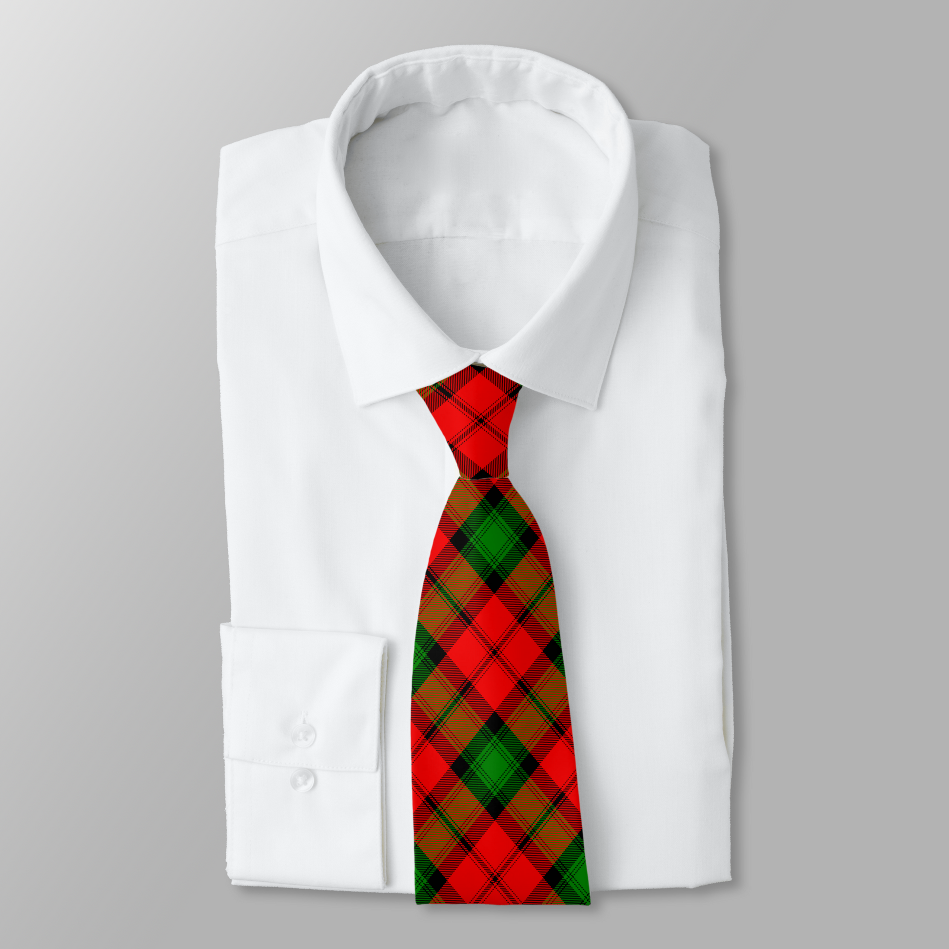 Clan Kerr Tartan Necktie