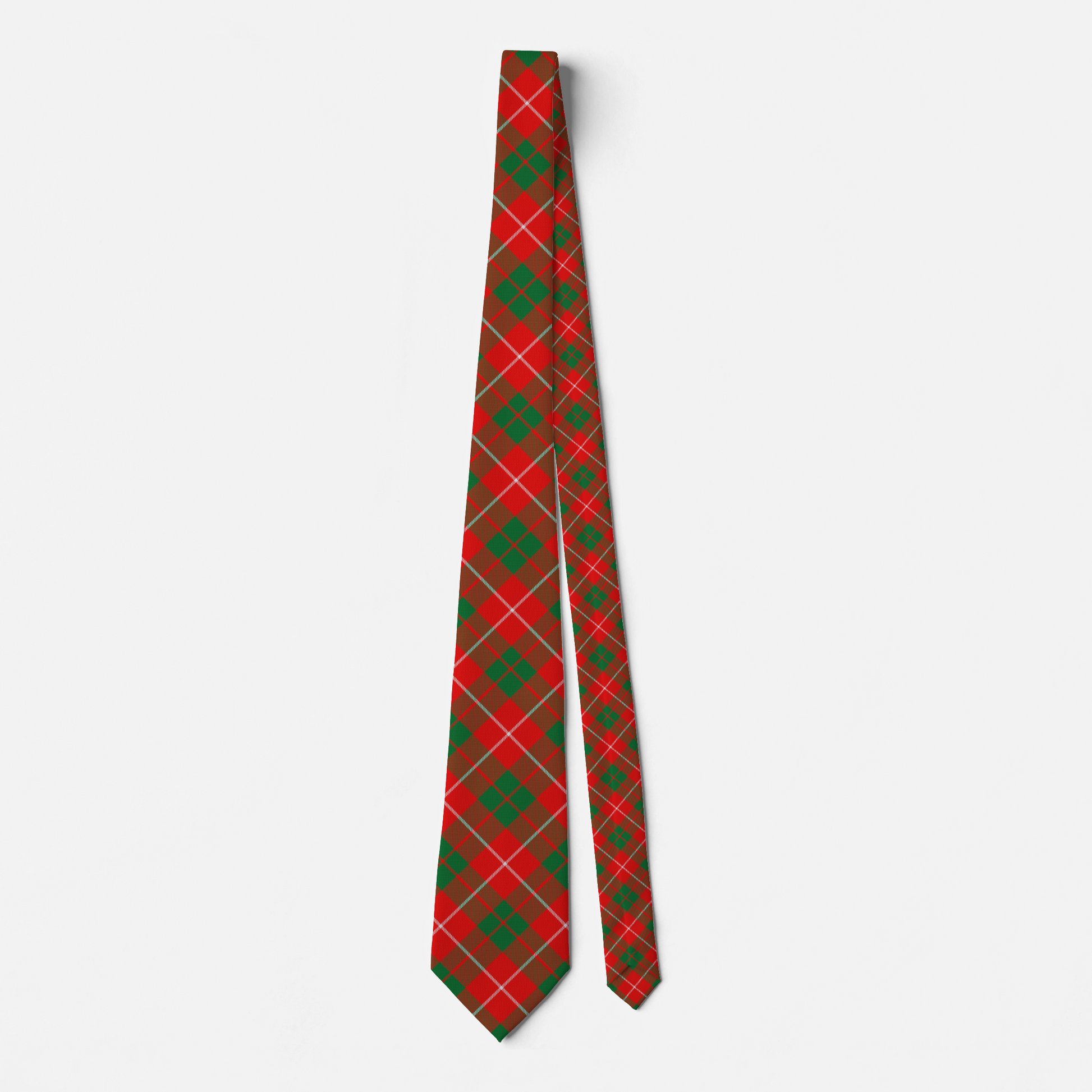Clan MacKinnon Tartan Necktie