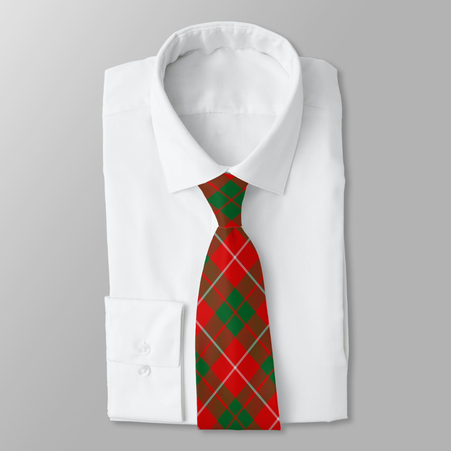 Clan MacKinnon Tartan Necktie