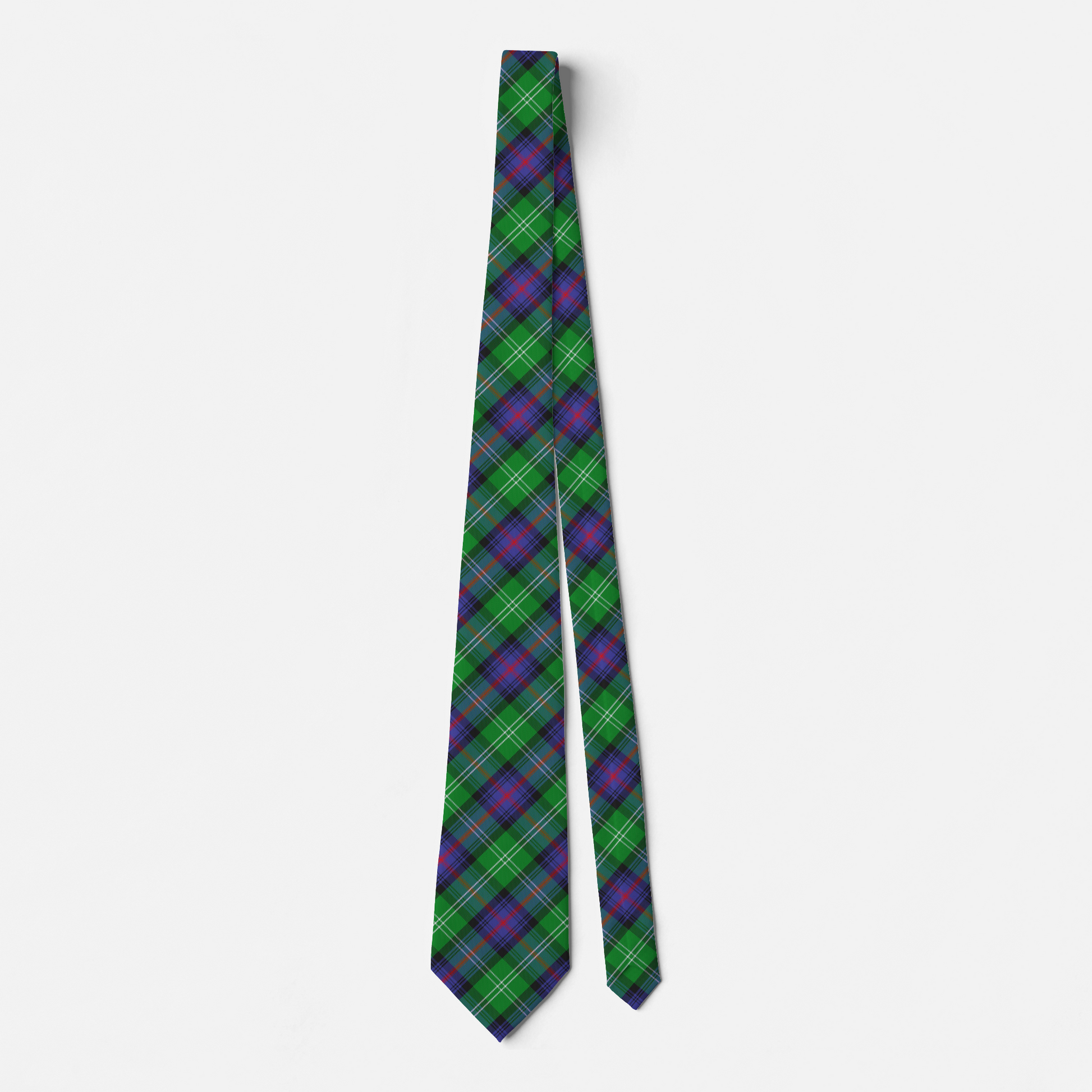Clan Sutherland Tartan Necktie