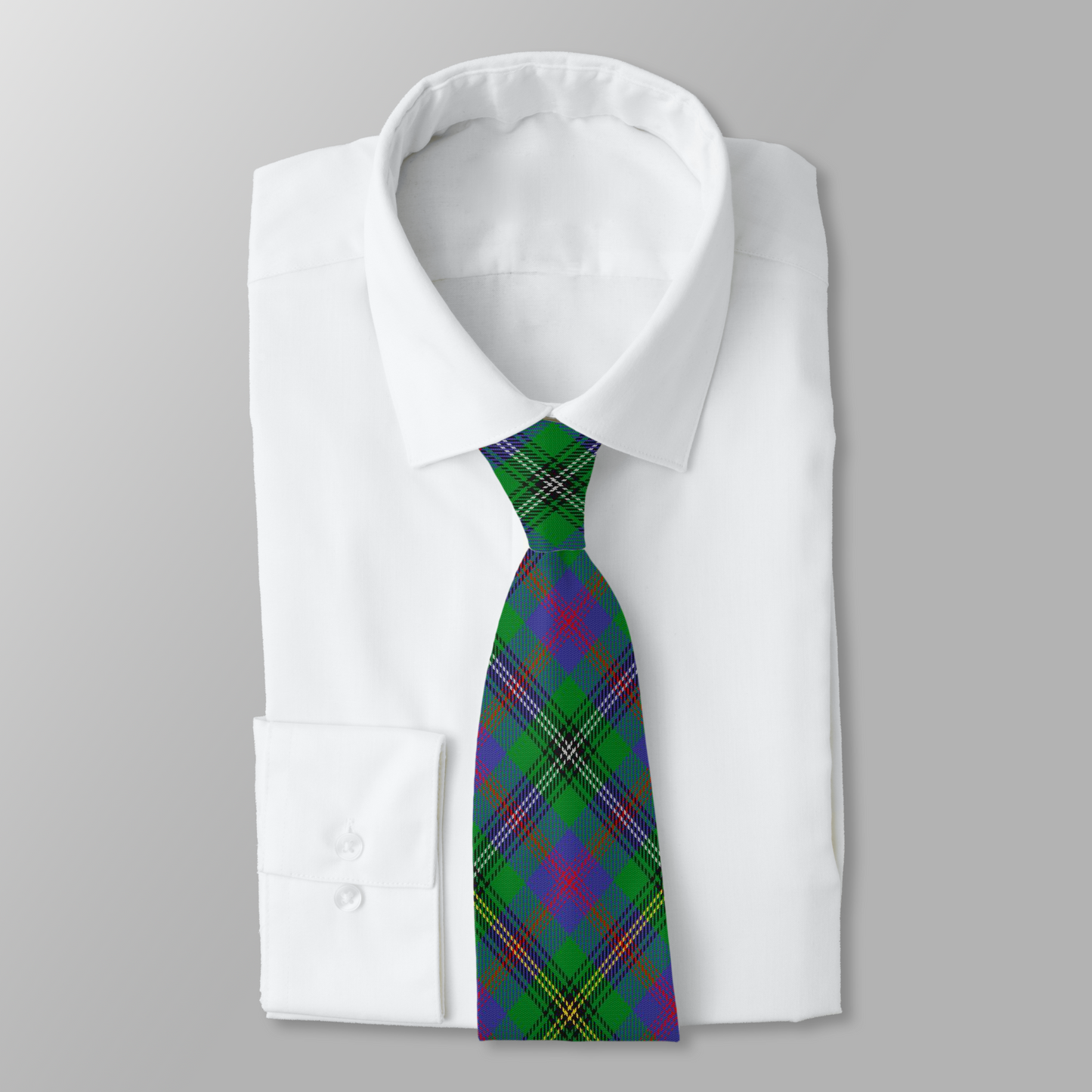 Clan Wood Tartan Necktie