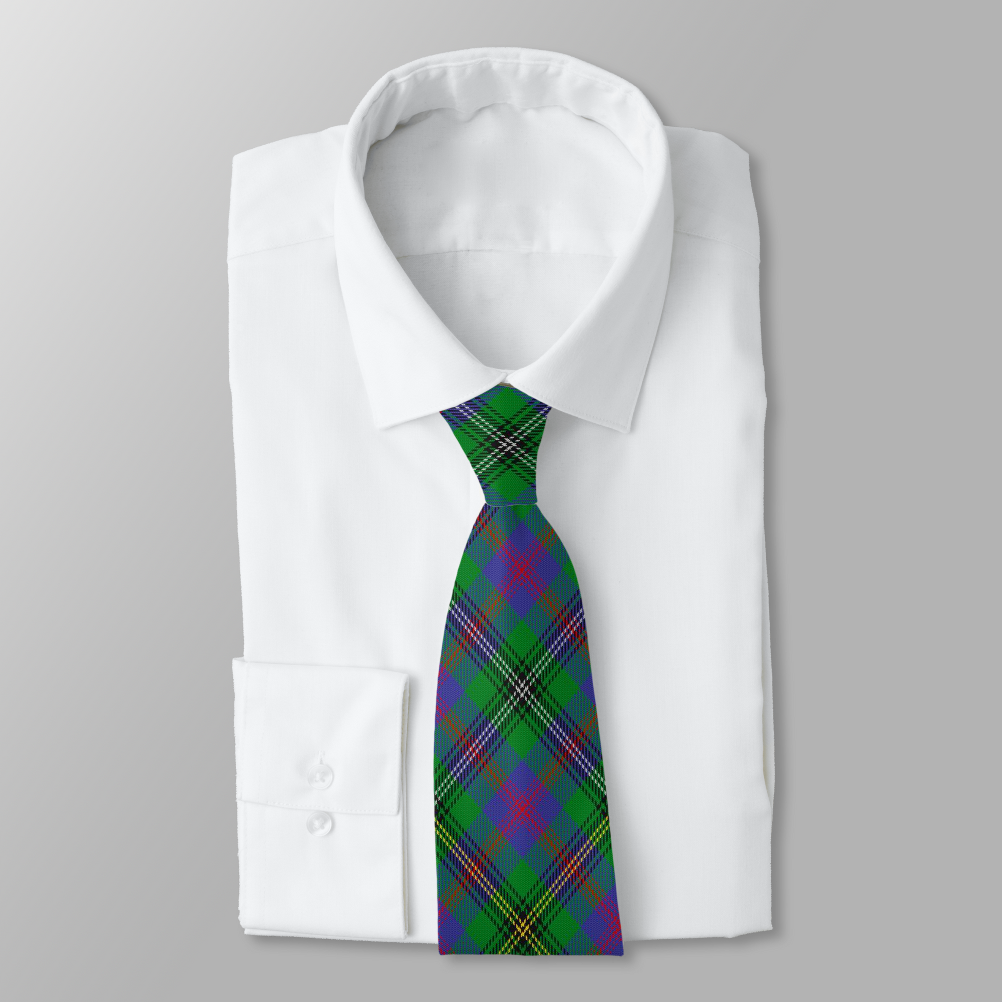 Clan Wood Tartan Necktie