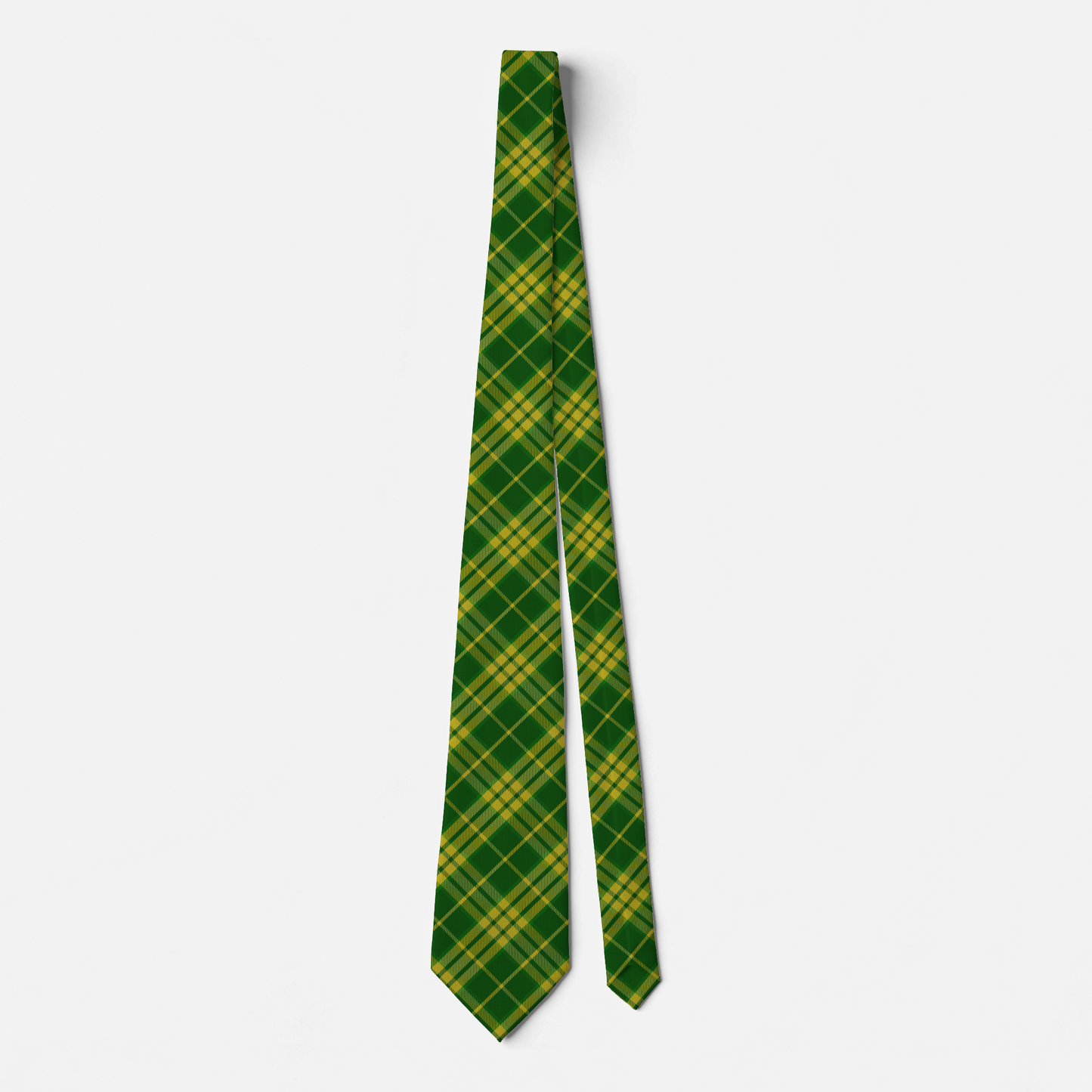 North Dakota Tartan Necktie