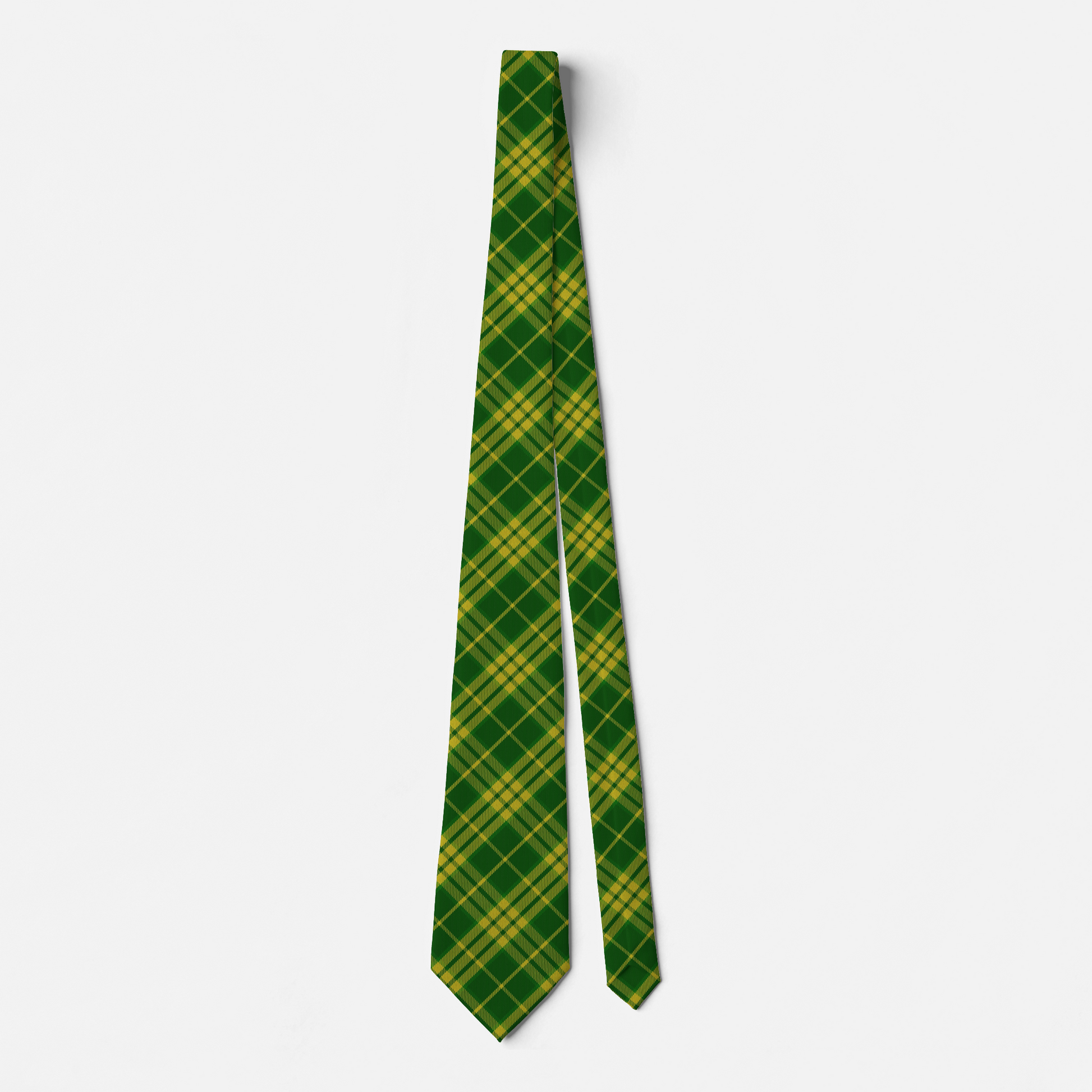 North Dakota Tartan Necktie