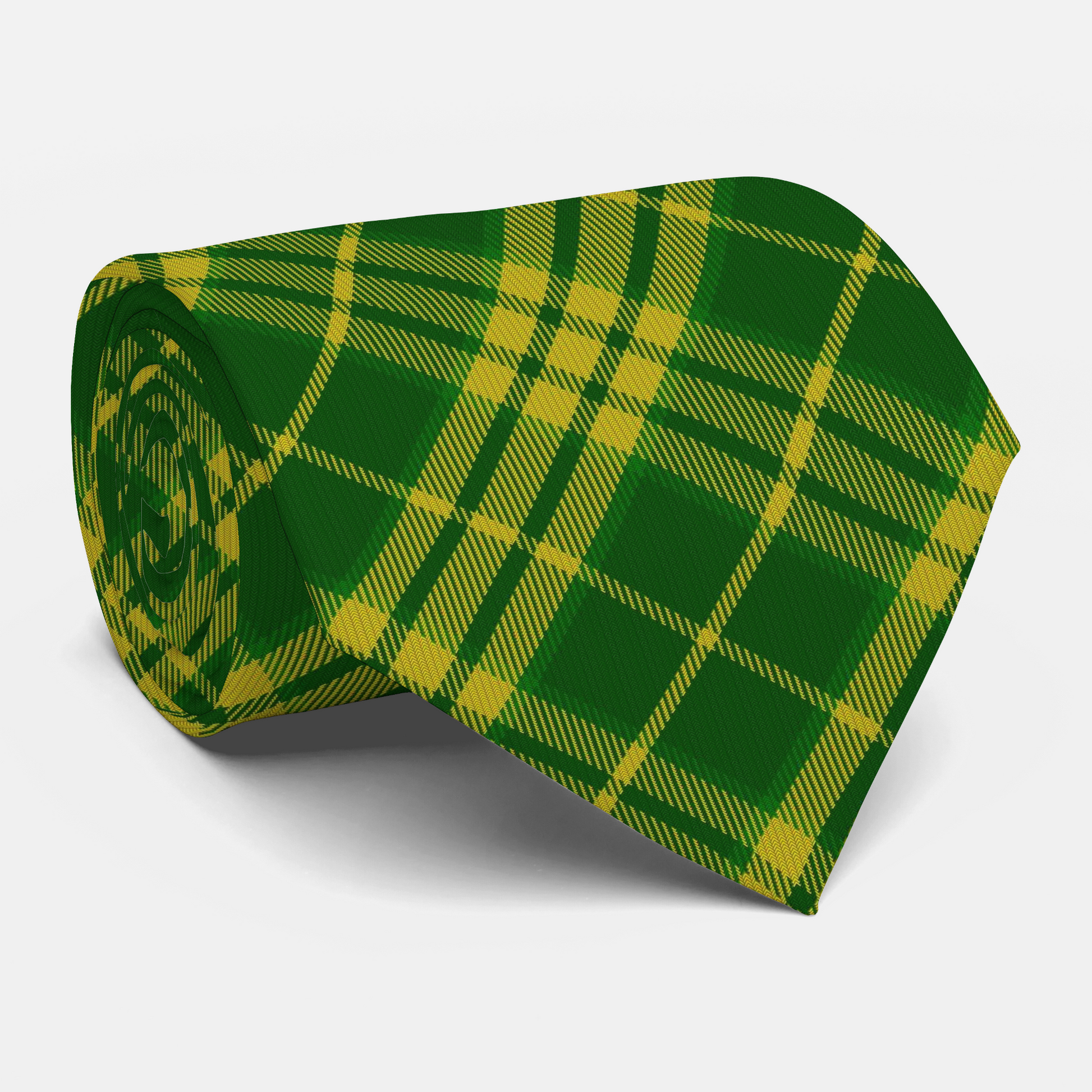 North Dakota Tartan Necktie
