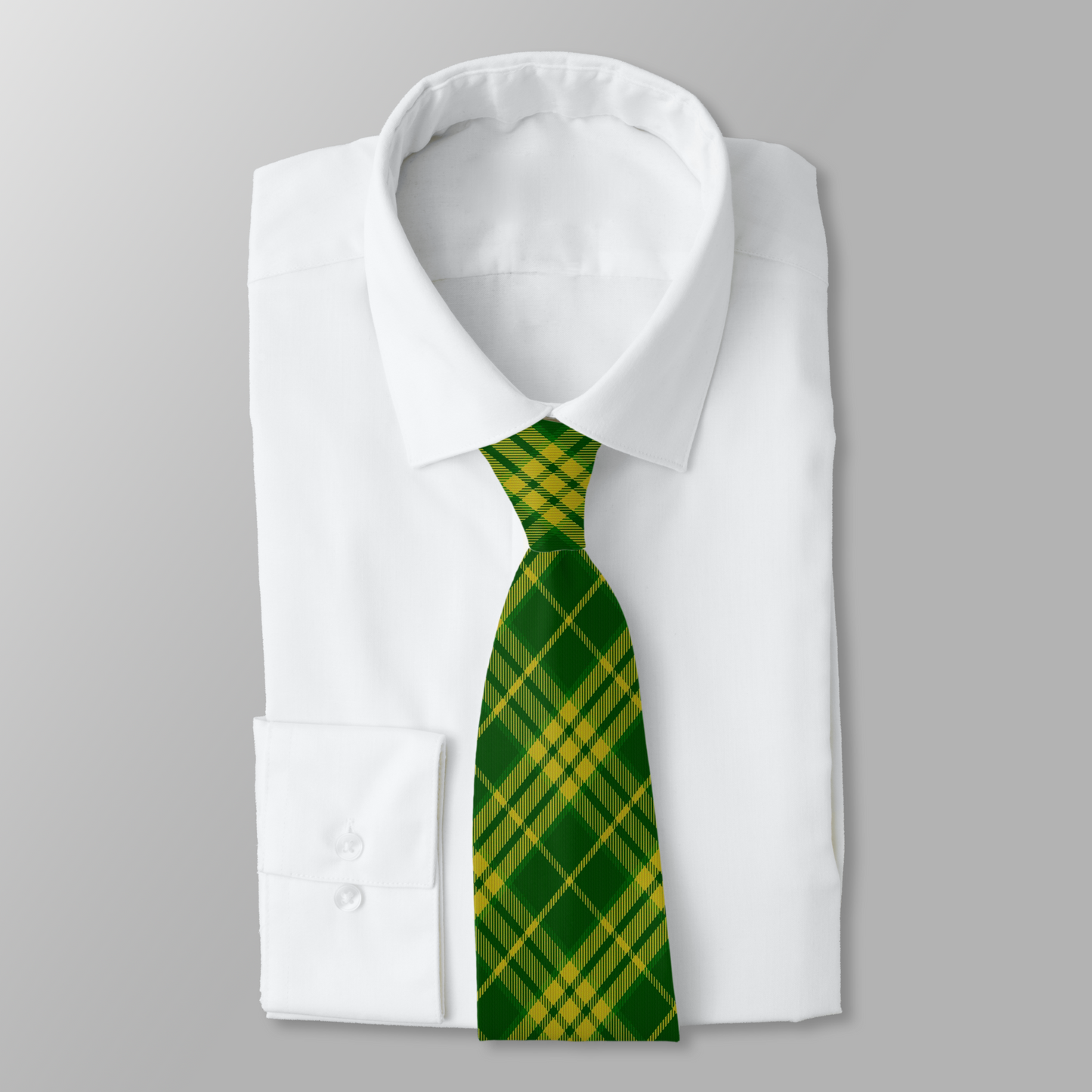 North Dakota Tartan Necktie