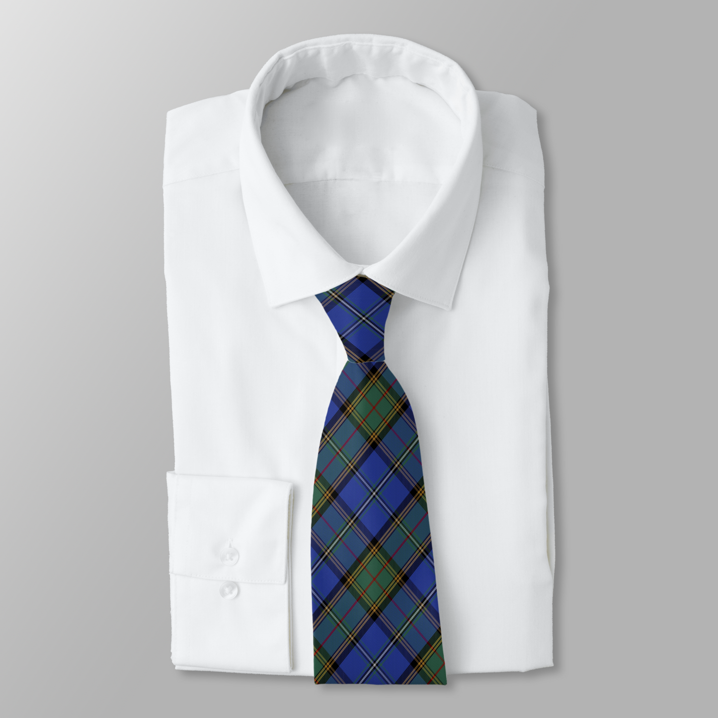 US State - Nebraska Tartan Necktie