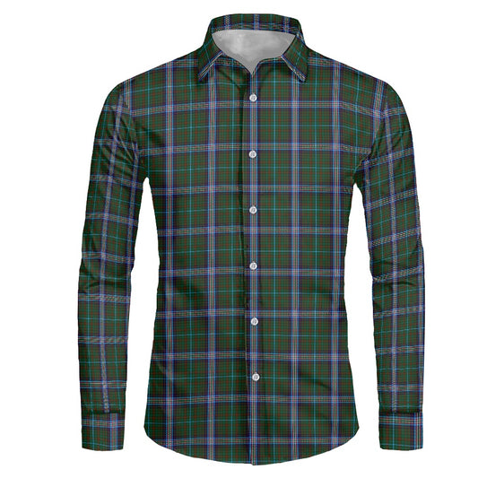 US State - Missouri Tartan Men's long-sleeved shirt