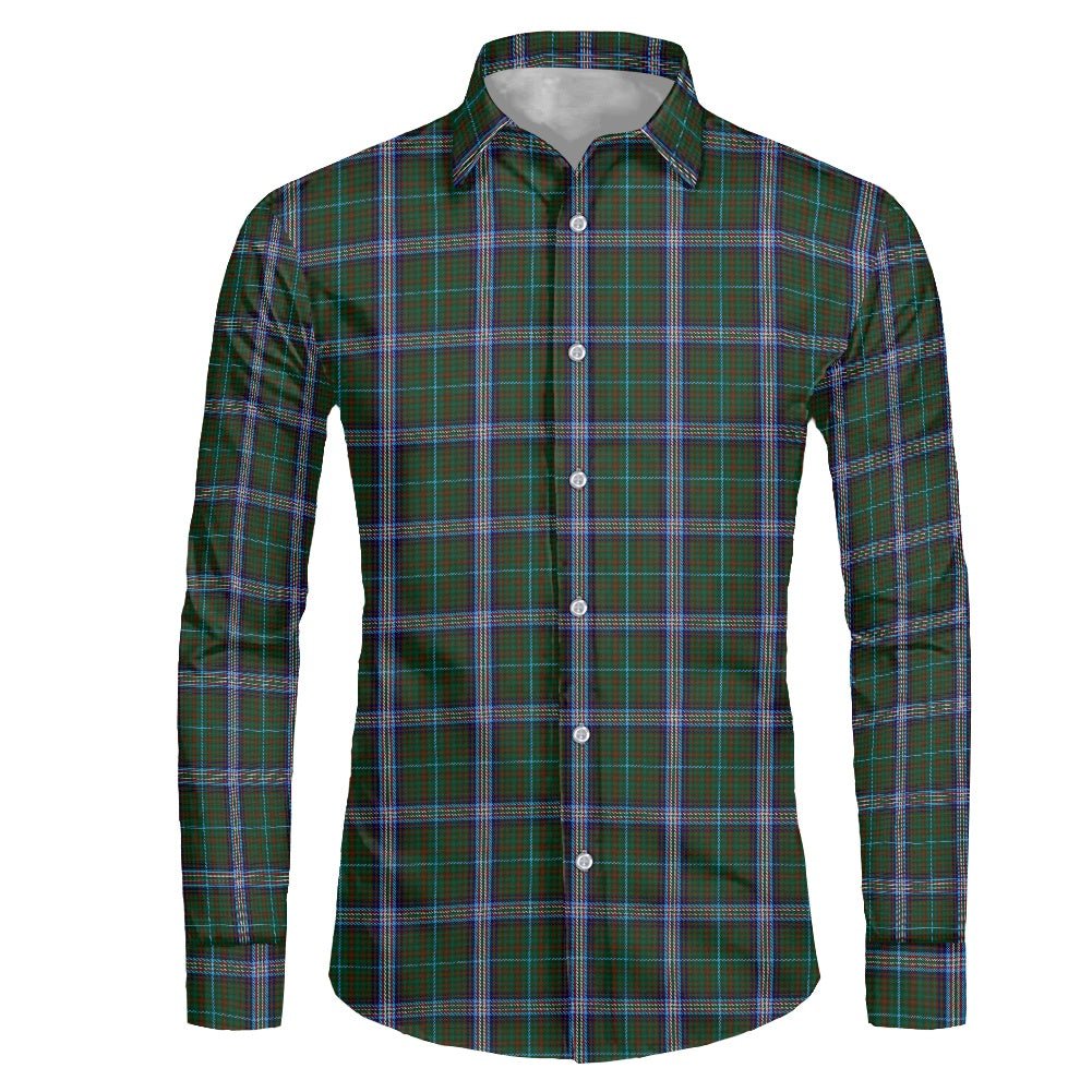 US State - Missouri Tartan Men's long-sleeved shirt