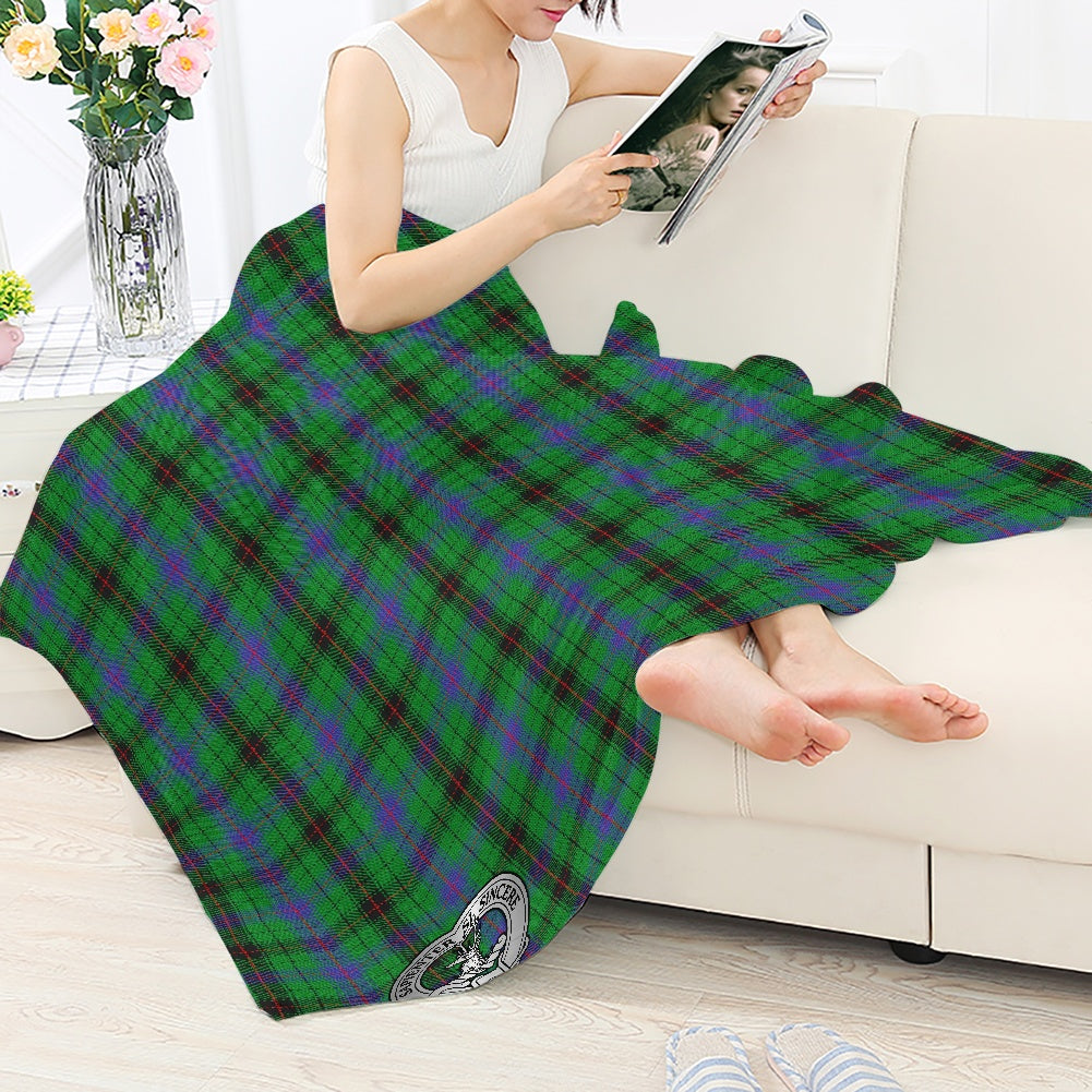 Clan Davidson Tartan Blanket