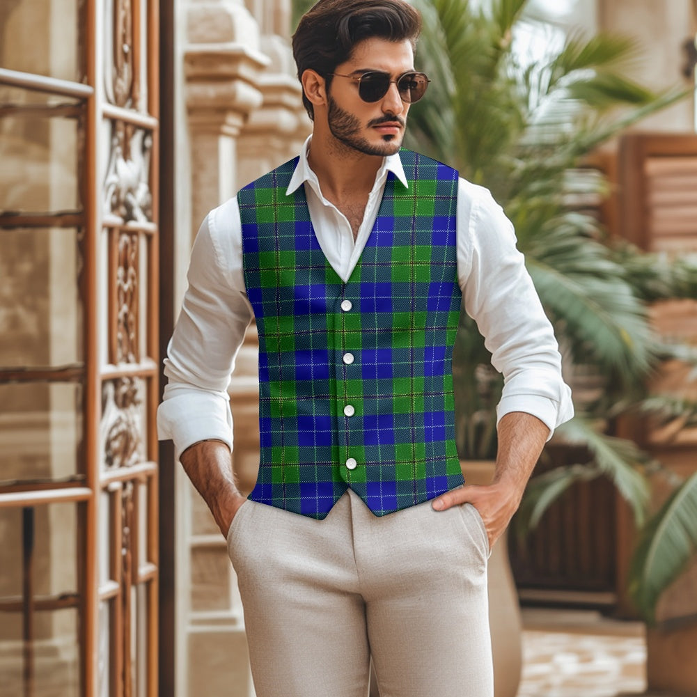 Clan MacClurg Tartan Waistcoat