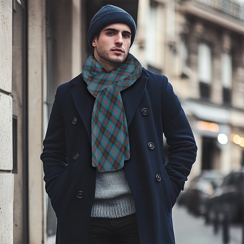Clan Angus Ancient Tartan Fluffy scarf
