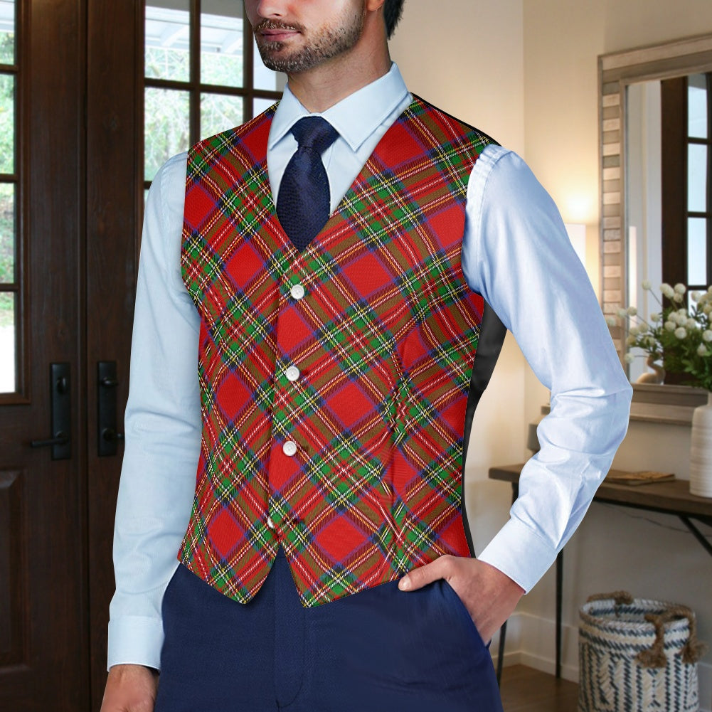 Clan Stewart Tartan Waistcoat