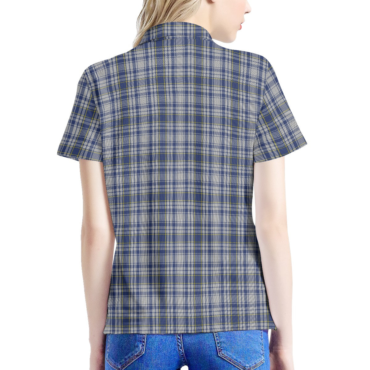English County - Yorkshire Tartan Women's Polo Shirt