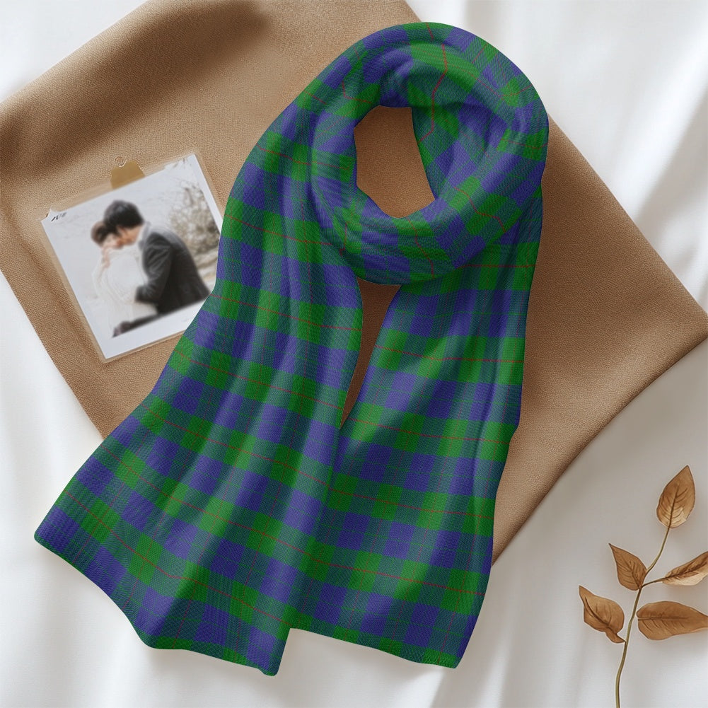 Clan Barclay Tartan Fluffy scarf