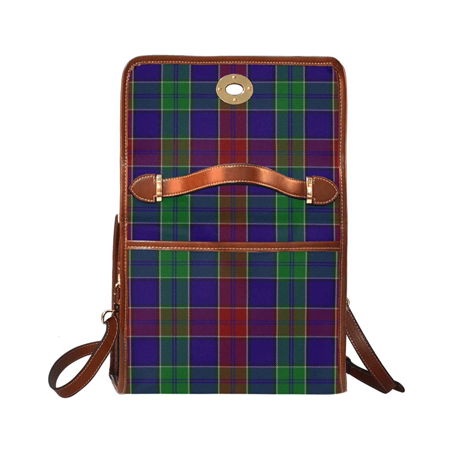 Clan MacMichael Tartan Waterproof Canvas Handbag