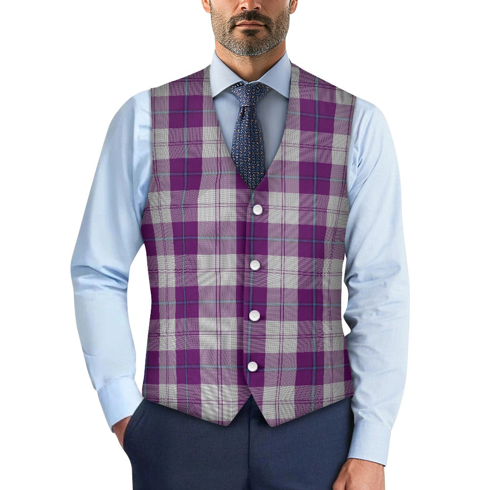 Clan Cunningham Dress Purple Tartan Suit vest jacket