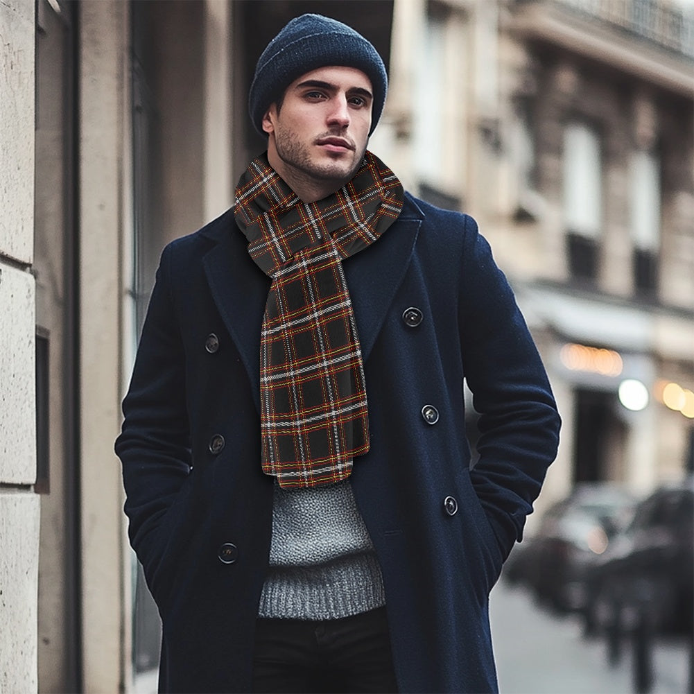 Black Country Tartan Fluffy scarf