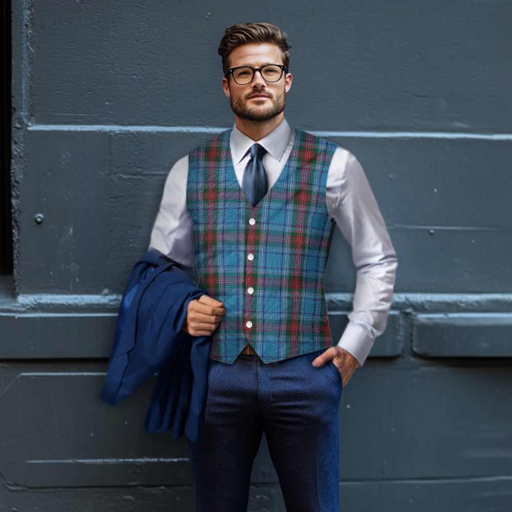 Irish County Louth Tartan Waistcoat
