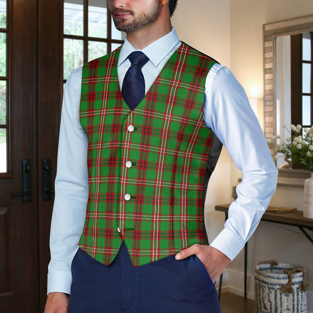 Clan MacCall Tartan Suit vest jacket