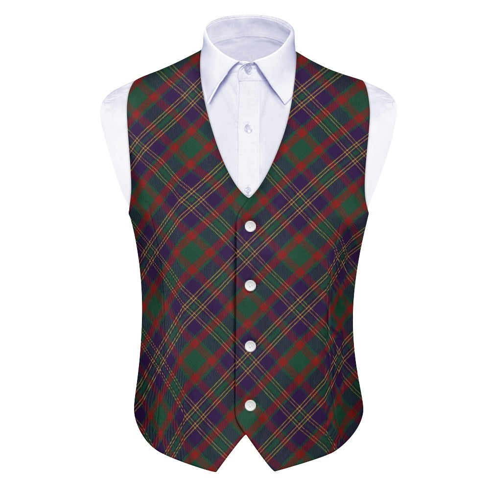 Irish County Cork Tartan Waistcoat