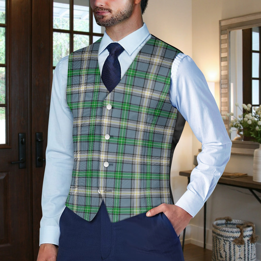 Clan MacDowall Tartan Waistcoat