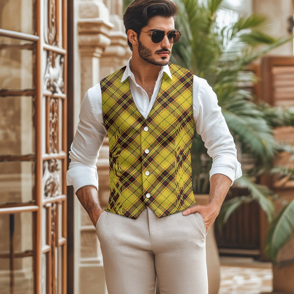 Clan MacLeod Tartan Waistcoat
