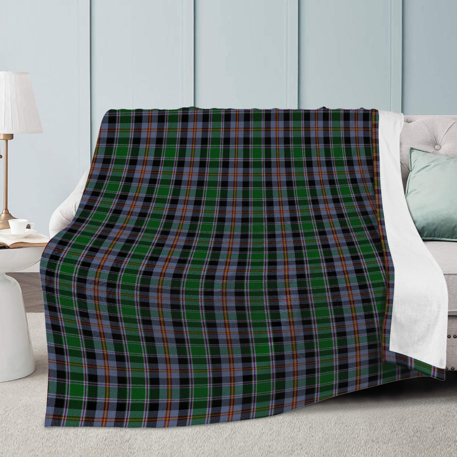 US State - Colorado Tartan Fleece Blanket